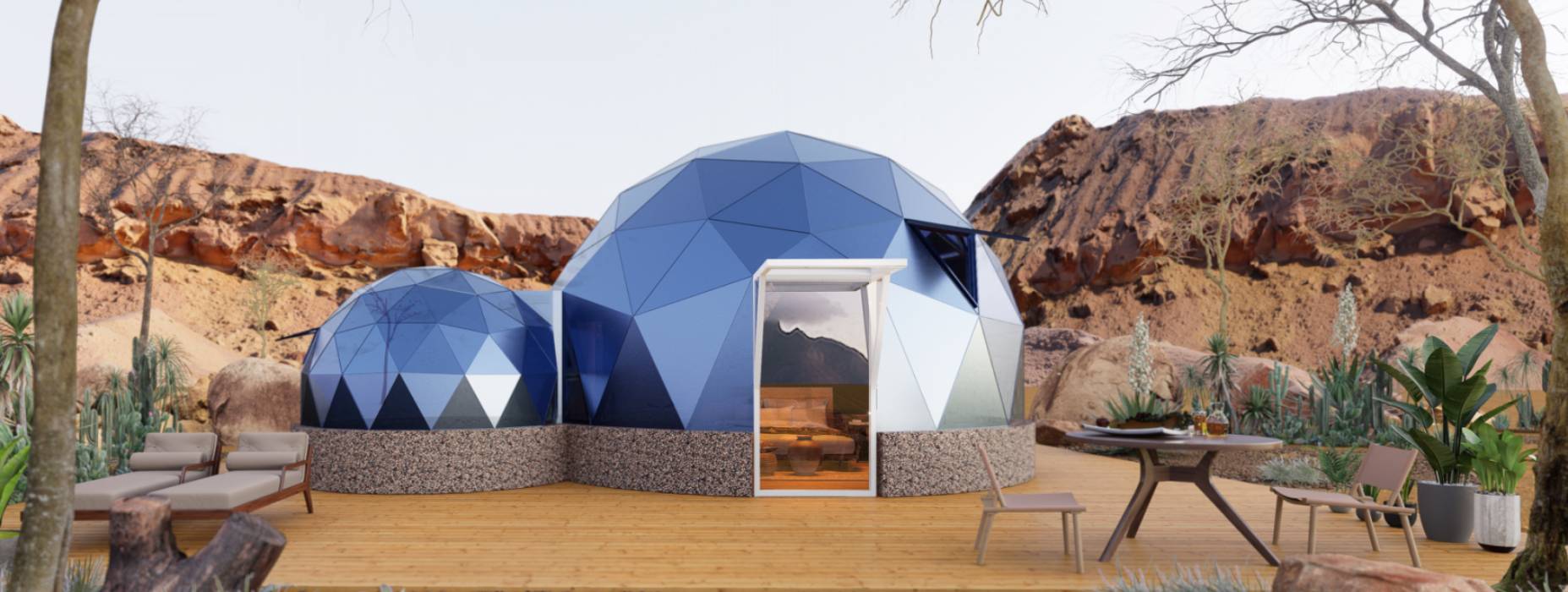 泉山区球形智能光伏玻璃星空房